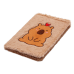 Блокнот плюшевий CAPYBARA 3, А5, 80 арк., клітинка, асорті, KIDS Line (ZB.700017)