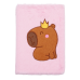 Блокнот плюшевий CAPYBARA 3, А5, 80 арк., клітинка, асорті, KIDS Line (ZB.700017)
