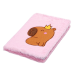 Блокнот плюшевий CAPYBARA 3, А5, 80 арк., клітинка, асорті, KIDS Line (ZB.700017)