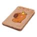 Блокнот плюшевий CAPYBARA 3, А5, 80 арк., клітинка, асорті, KIDS Line (ZB.700017)