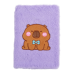 Блокнот плюшевий CAPYBARA 4, А5, 80 арк., клітинка, асорті, KIDS Line (ZB.700018)