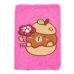 Блокнот плюшевий CAPYBARA 6, А5, 80 арк., клітинка, асорті, KIDS Line (ZB.700020)