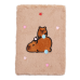Блокнот плюшевий CAPYBARA 7, А5, 80 арк., клітинка, асорті, KIDS Line (ZB.700021)
