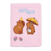 Блокнот плюшевий CAPYBARA 7, А5, 80 арк., клітинка, асорті, KIDS Line (ZB.700021)