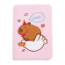 Блокнот плюшевий CAPYBARA 7, А5, 80 арк., клітинка, асорті, KIDS Line (ZB.700021)