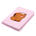 Блокнот плюшевий CAPYBARA 8, А5, 80 арк., клітинка, асорті, KIDS Line (ZB.700022)