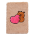 Блокнот плюшевий CAPYBARA 9, А5, 80 арк., клітинка, асорті, KIDS Line (ZB.700023)