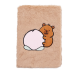 Блокнот плюшевий CAPYBARA 9, А5, 80 арк., клітинка, асорті, KIDS Line (ZB.700023)