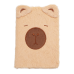 Блокнот плюшевий CAPYBARA, А5, 80 арк., клітинка, асорті, KIDS Line (ZB.700015)