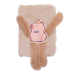 Блокнот плюшевий CAPYBARA, А6, 80 арк., клітинка, асорті, KIDS Line (ZB.700014)