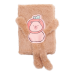 Блокнот плюшевий CAPYBARA, А6, 80 арк., клітинка, асорті, KIDS Line (ZB.700014)