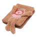 Блокнот плюшевий CAPYBARA, А6, 80 арк., клітинка, асорті, KIDS Line (ZB.700014)