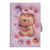 Блокнот із замком CAPYBARA, 145 х 210 мм, 80 арк., клітинка, Soft PU обкладинка, асорті, KIDS Line (ZB.700002)