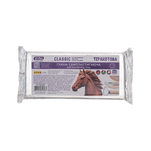 Глина самозастигаюча CLASSIC, 1 кг, теракотова (ZB.6295)