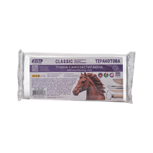 Глина самозастигаюча CLASSIC, 500 г, теракотова (ZB.6292)