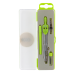 Готовальня BASIS 4 предмета, зелений, KIDS Line (ZB.5303BS-04)