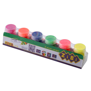 Гуашь 6 цветов х 20мл, NEON, KIDS Line (ZB.6690)
