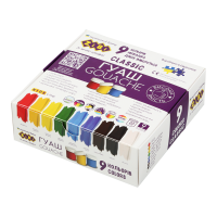 Гуаш CLASSIC 9 кол. х 20мл, в карт.коробці, KIDS Line (ZB.6611)