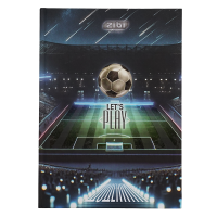 Дневник школьный FOOTBALL, В5,40 л., тверд. обл., мат.ламин. + выбор.УФ-лак и конгрев. тиснен, KIDS Line (ZB.13764-14)