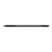 Карандаш графитовый HB, BLACK DECOR, пластиковий, триграний, с ластиком, туба - 144 шт (ZB.2321)