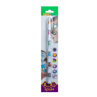 Олівці для гриму обличчя та тіла, 6 кольорів металік, KIDS Line (ZB.6572)