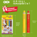 Карандаши цветные "3 в 1" mini SUPER JUMBO с точилкой, 6 цв., BABY Line (ZB.2453)