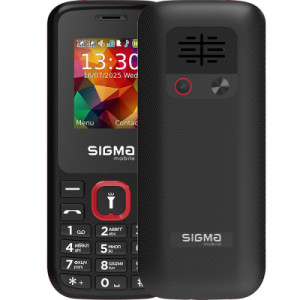 Мобільний телефон Sigma X-style 171 MINI Black-Red (4827798813744)