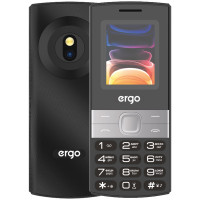 Мобільний телефон Ergo B185 Black (B185 Black)