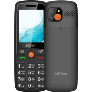Мобільний телефон Nomi i2440 Black (i2440 Black)