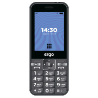 Мобільний телефон Ergo E281 Black (E281 Black)