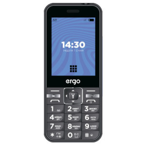 Мобільний телефон Ergo E281 Black (E281 Black)