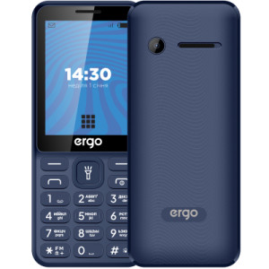 Мобільний телефон Ergo E284 Blue (E284 Blue)