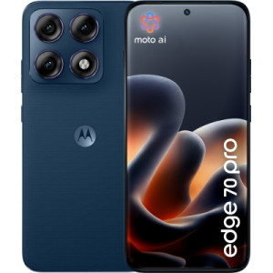 Мобільний телефон Motorola Edge 70 Pro 8/256GB Titan (Dark Blue) (PBC20087RS)