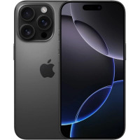 Мобільний телефон Apple iPhone 16 Pro 256Gb eSim Black Titanium (Grade A) USED (iP16Pr2eBkT_A)
