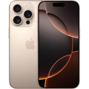 Мобільний телефон Apple iPhone 16 Pro 256Gb eSim Desert Titanium (Grade B) USED (iP16Pr2eDeT_B)
