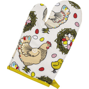 Кухонна прихватка Home Line Рукавиця Курочки 17x28 см (182829)