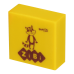 Гумка квадратна ZiBi ANIMALS, 28х28х12mm, в шоубоксі, KIDS Line (ZB.5458)