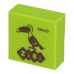 Гумка квадратна ZiBi ANIMALS, 28х28х12mm, в шоубоксі, KIDS Line (ZB.5458)