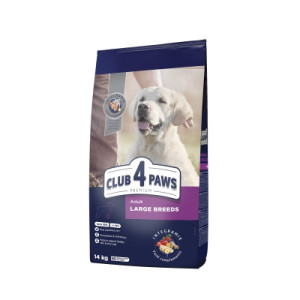Сухой корм для собак Club 4 Paws Премиум. Для крупных пород 14 кг(UP) (4820215366298/4820083909641)