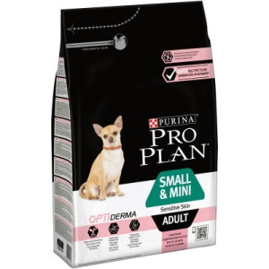 Сухой корм для собак Purina Pro Plan Small&amp;Mini Sensitive Skin с лососем 3 кг (7613035114890)