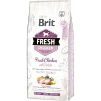 Сухой корм для собак Brit Fresh Chicken/Potato Puppy 12 кг (8595602530717)