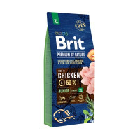 Сухой корм для собак Brit Premium Dog Junior XL 15 кг (8595602526505)