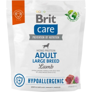 Сухой корм для собак Brit Care Dog Hypoallergenic Adult Large Breed с ягненком 1 кг (8595602559091)
