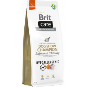 Сухой корм для собак Brit Care Dog Hypoallergenic Dog Show Champion с лососем и сельдью 12 кг (8595602559107)