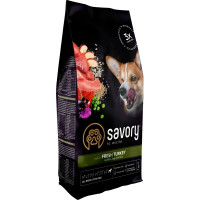 Сухой корм для собак Savory All Breed Sterilised rich in Fresh Turkey 1 кг (4820232631492)