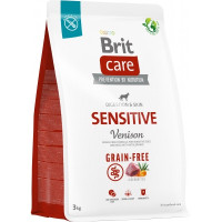 Сухой корм для собак Brit Care Dog Grain-free Sensitive беззерновой с олениной 3 кг (8595602559145)