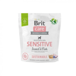 Сухой корм для собак Brit Care Dog Sustainable Sensitive Insect and Fish 1 кг (8595602559213)