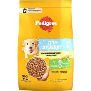 Сухий корм для собак Pedigree для цуценят з птицею та овочами 500 г (5998749144923)