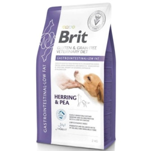 Сухий корм для собак Brit GF VetDiets Gastrointestinal-Low fat з оселедцем 2 кг (8595602559626)