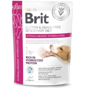 Сухий корм для собак Brit GF VetDiets Hypoallergenic Hydrolyzed 400 г (8595602573585)